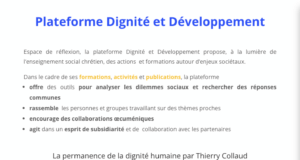 Plateforme Dignité & Développement