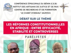Débat sur le thème : Les reformes constitutionnelles en Afrique entre efficacité , stabilité et controverses