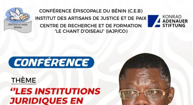 Invitation à la Conférence Sociale de ce Jeudi 16 avril 2026 à 18h30 au Chant d’Oiseau à Cotonou